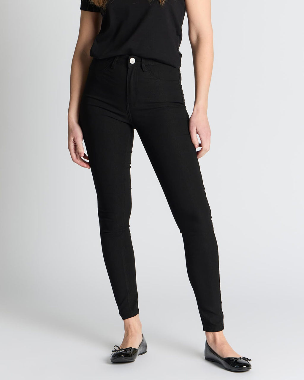 FLOYD Stretchbukse Kine 180A - Black