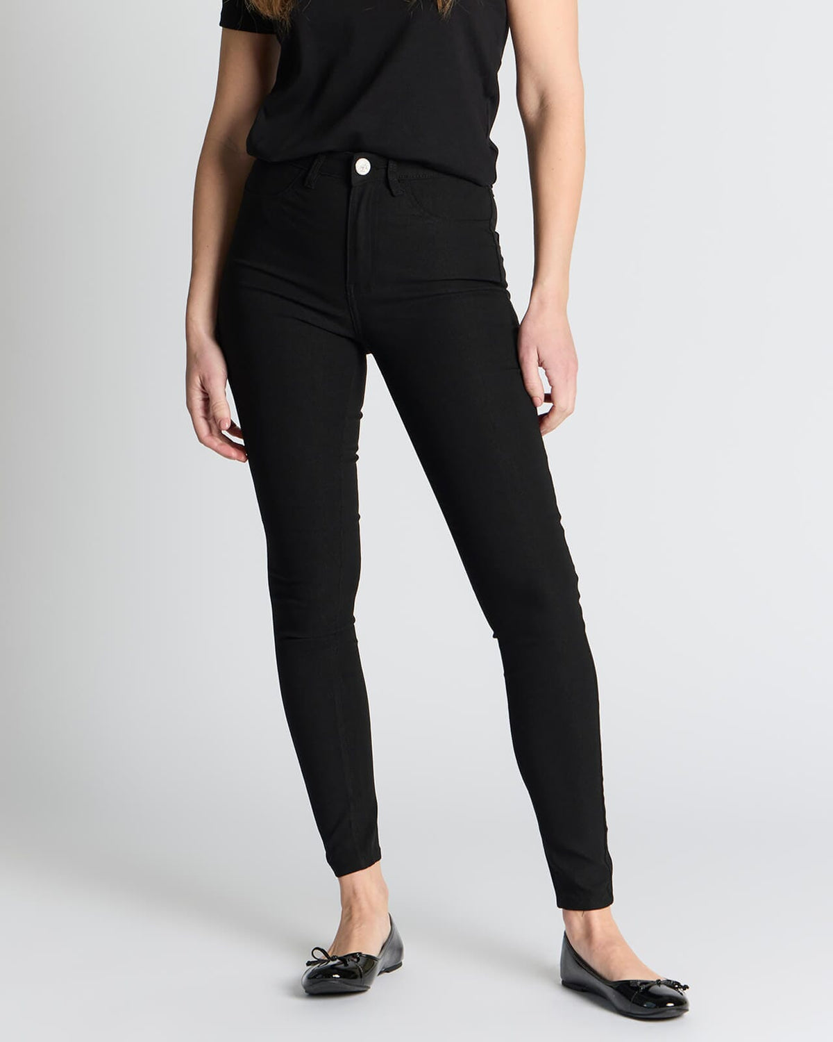 FLOYD Stretchbukse Kine 180A - Black