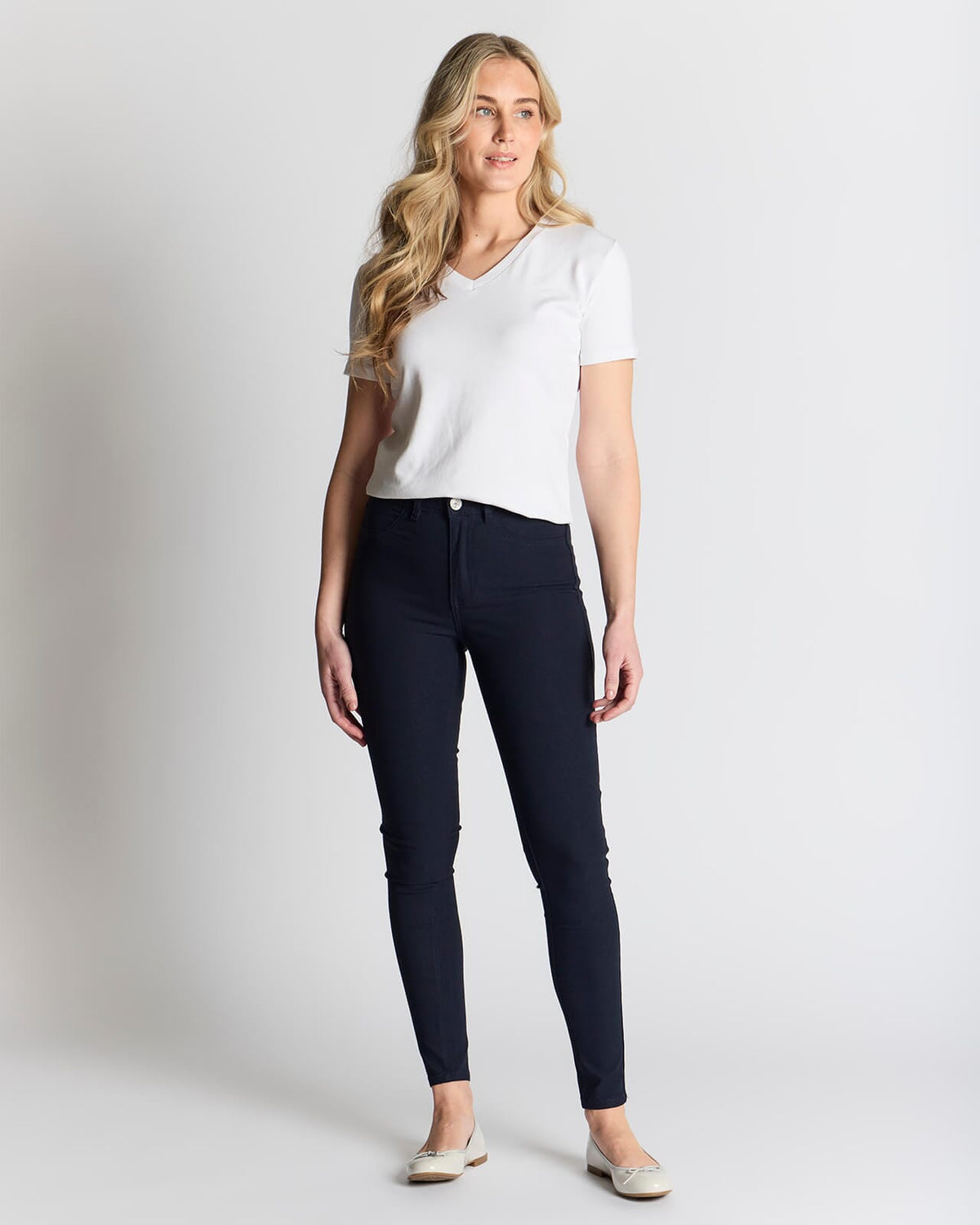 FLOYD Stretchbukse Kine 180A - Navy