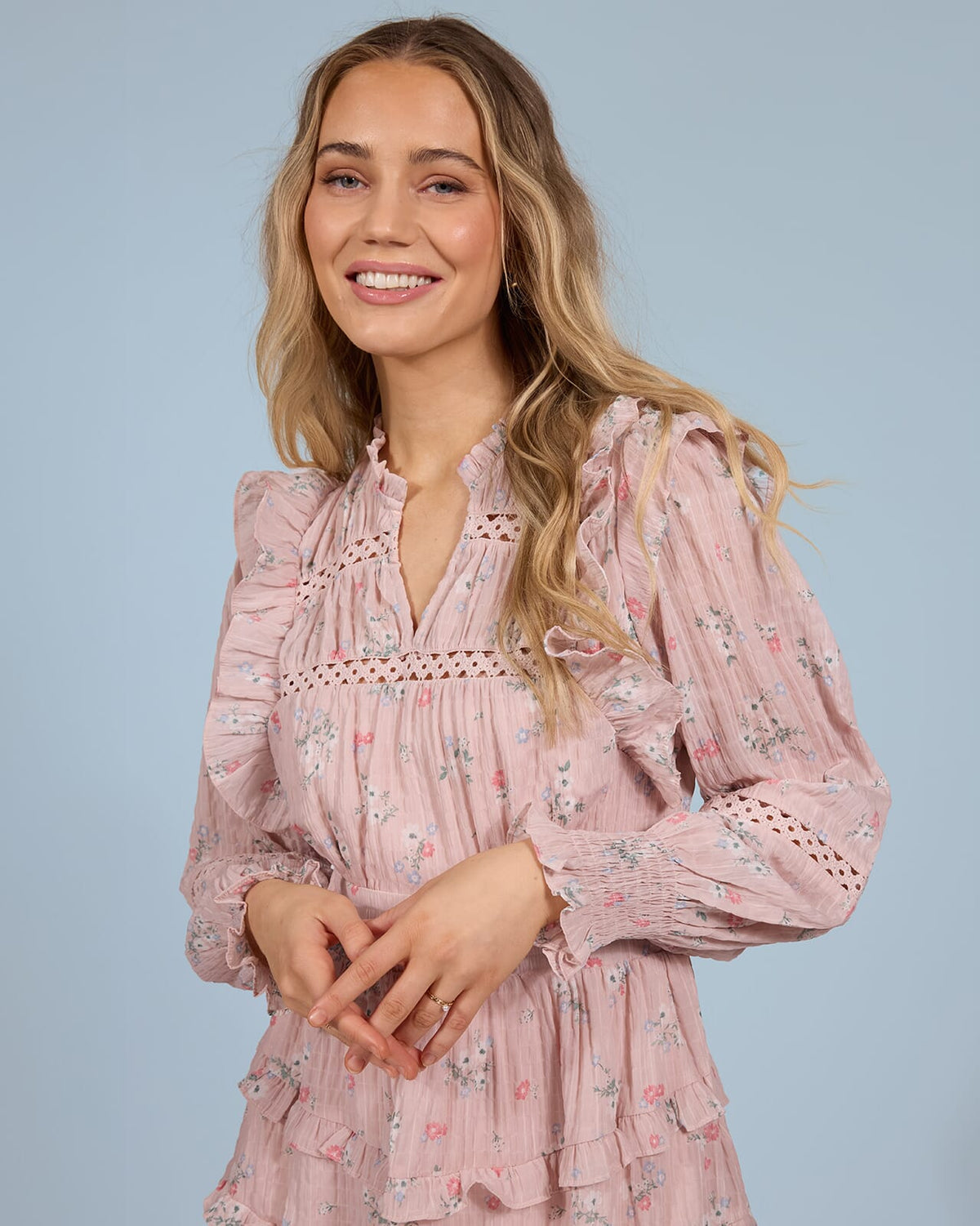 FLOYD Kjole Hanneli Ginny - Light Pink
