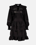 FLOYD Kjole Hanneli Wave - Black