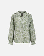 FLOYD Bluse Moje Floro - Light Army Green