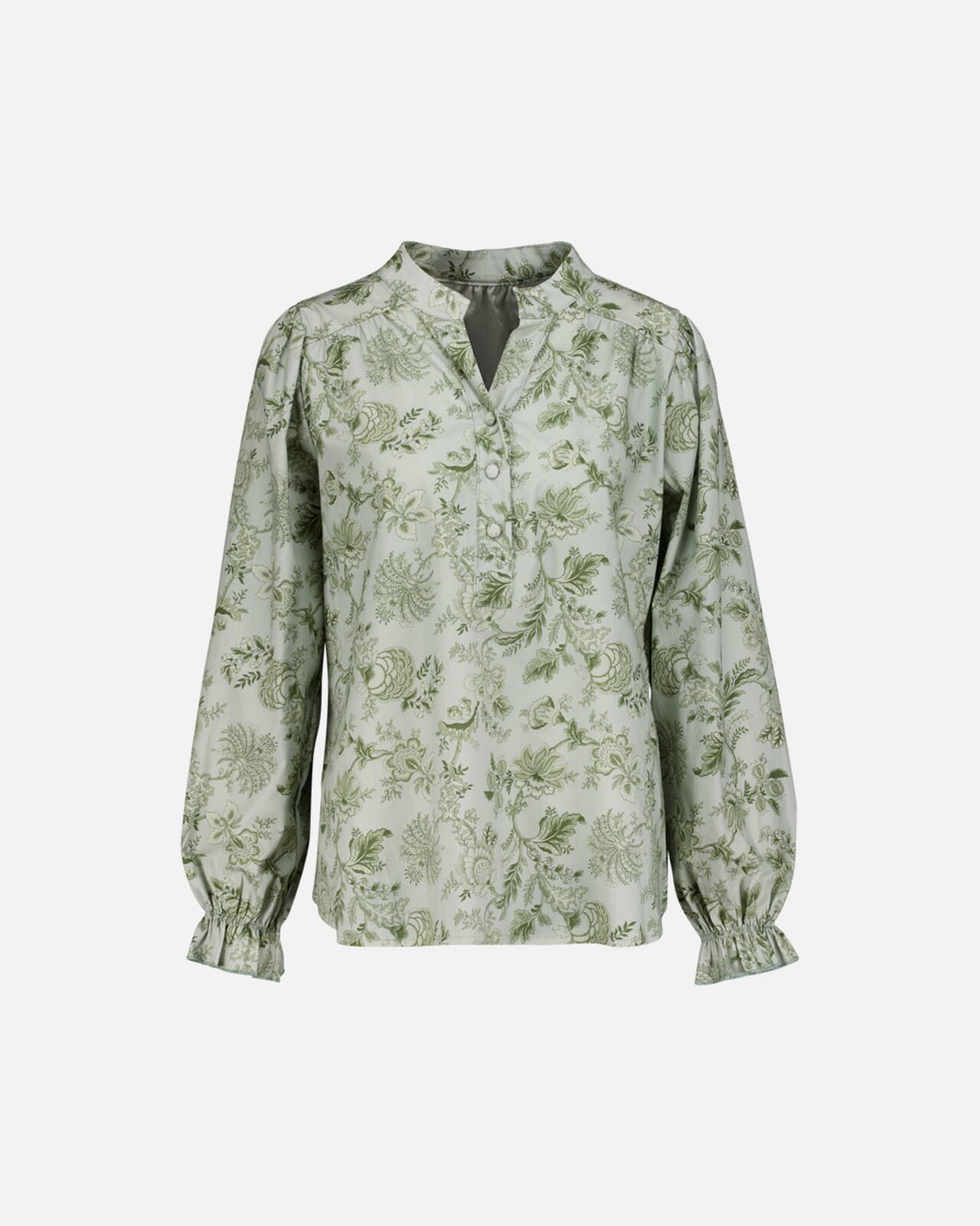 FLOYD Bluse Moje Floro - Light Army Green