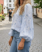 FLOYD Bluse Helly Lule - Light Blue