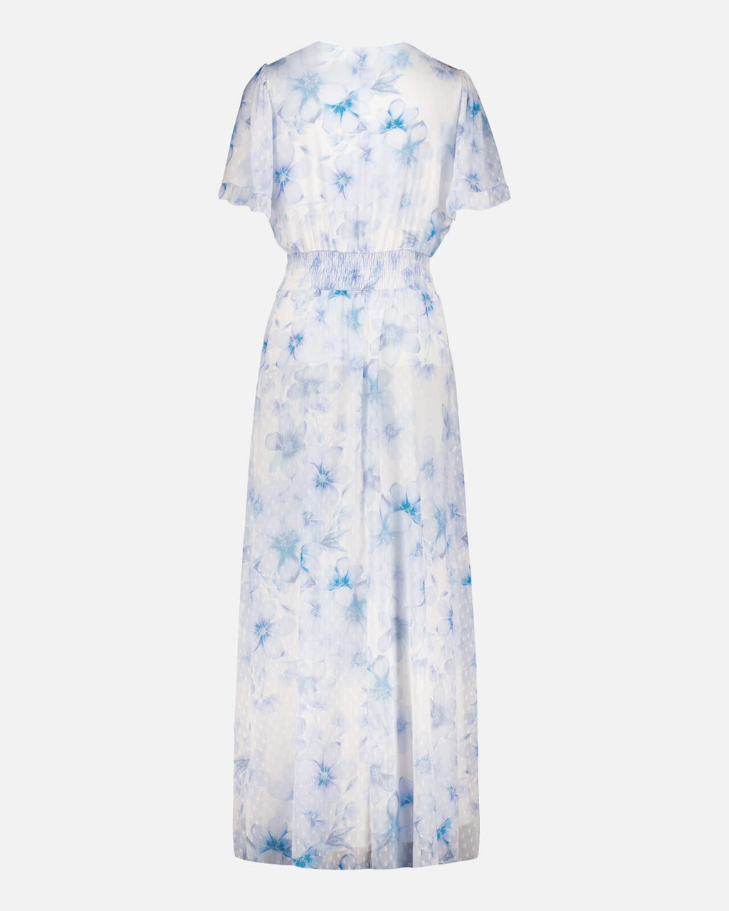 FLOYD Maxikjole Liane V Viola - Light Blue