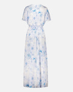 FLOYD Maxikjole Liane V Viola - Light Blue