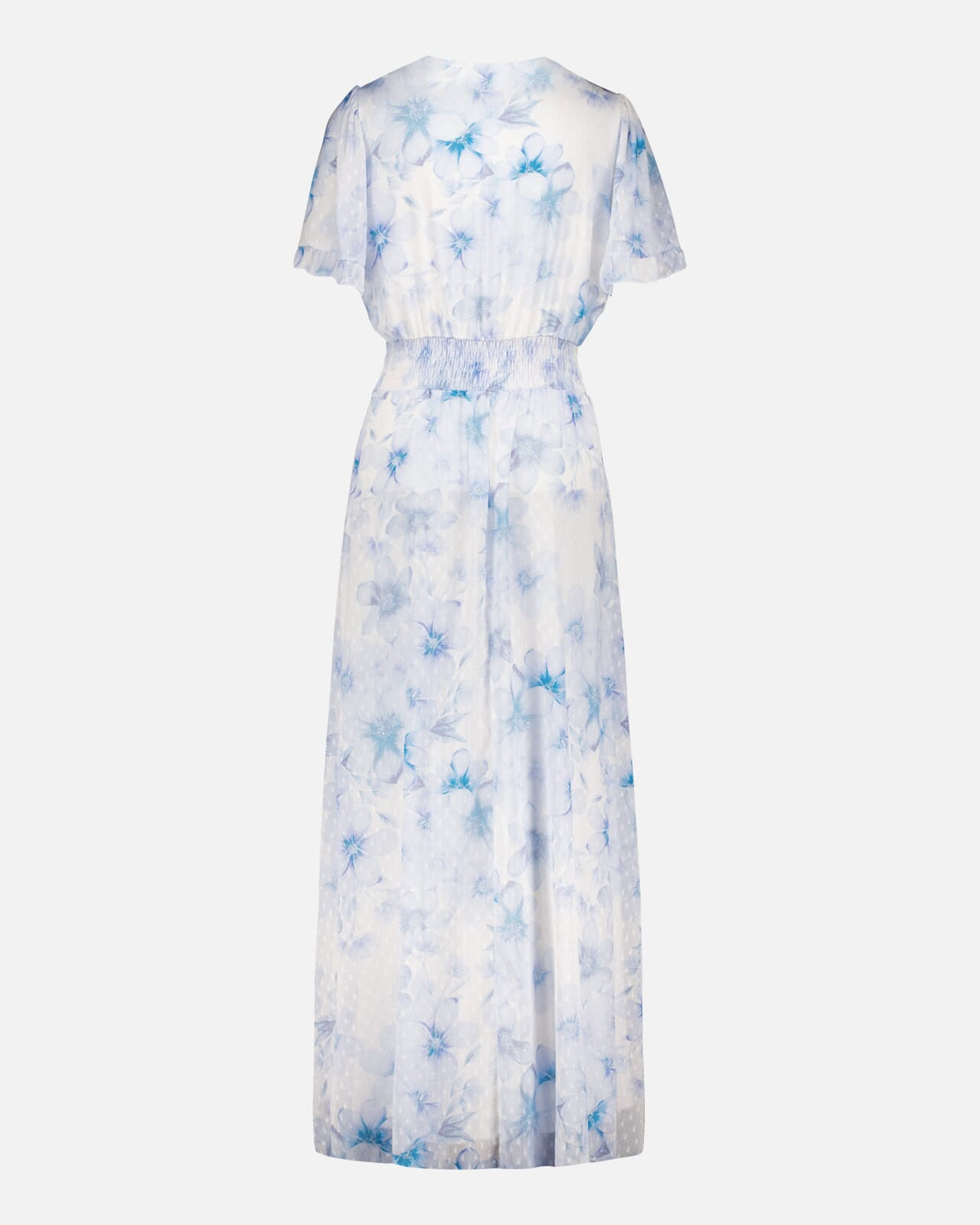 FLOYD Maxikjole Liane V Viola - Light Blue