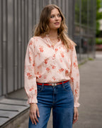 FLOYD Bluse Moje Straw - Light Peach