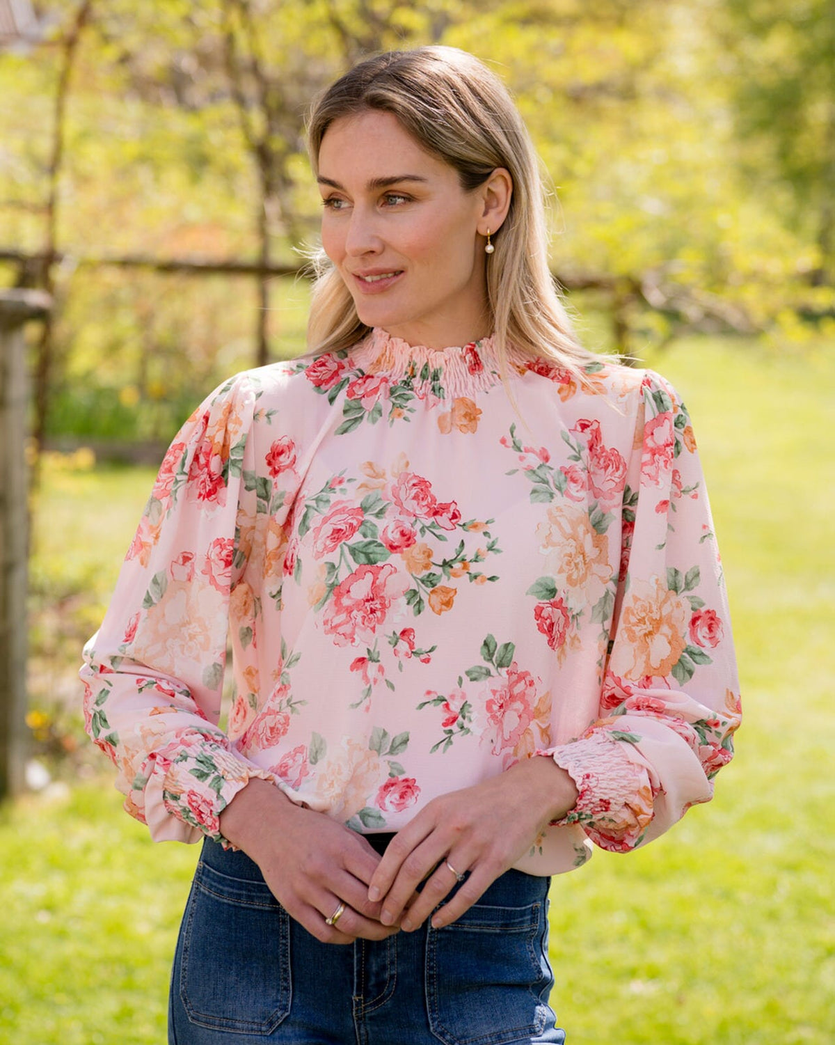 FLOYD Bluse Juliet Rosada - Light Pink