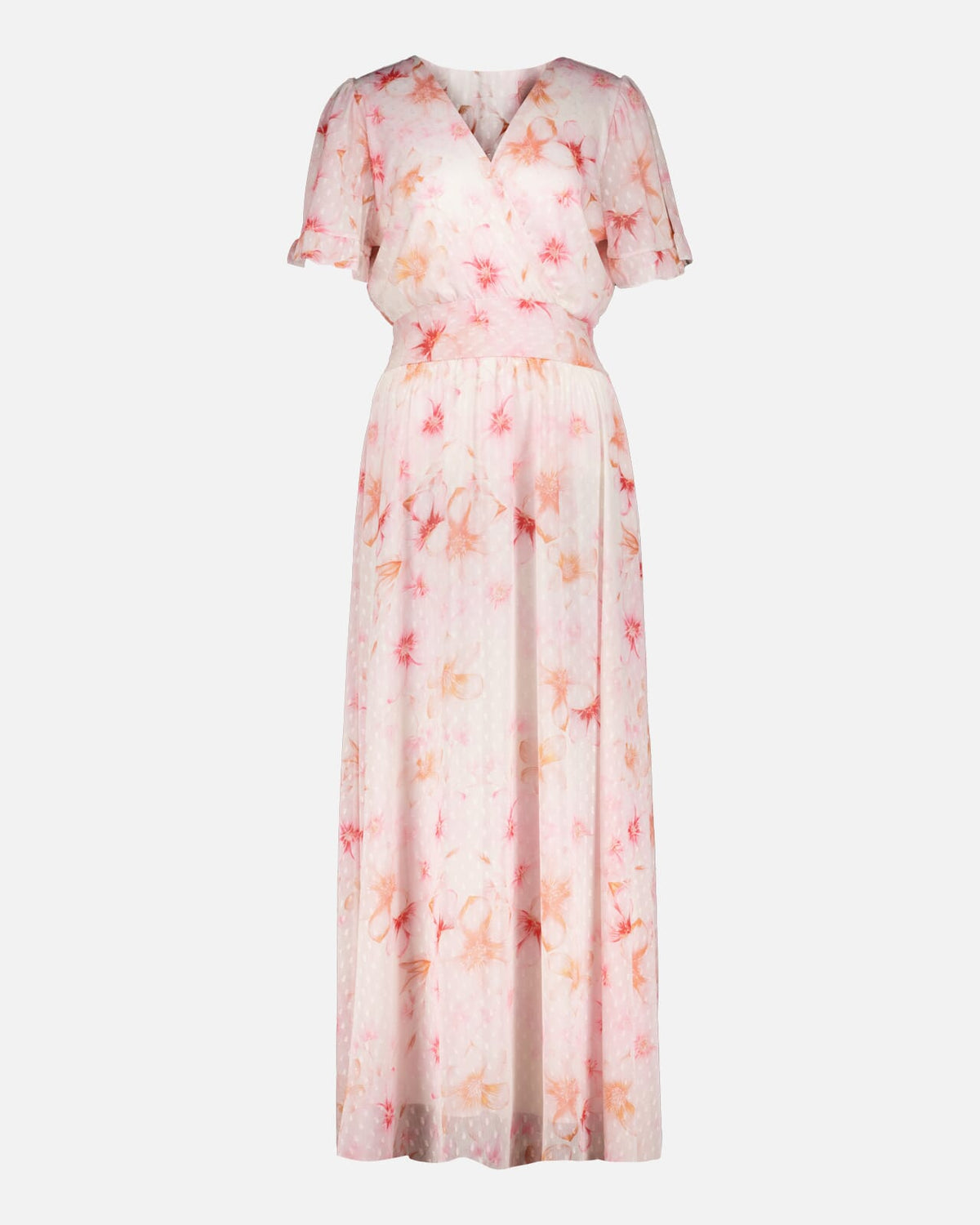 FLOYD Maxikjole Liane V Viola - Light Pink