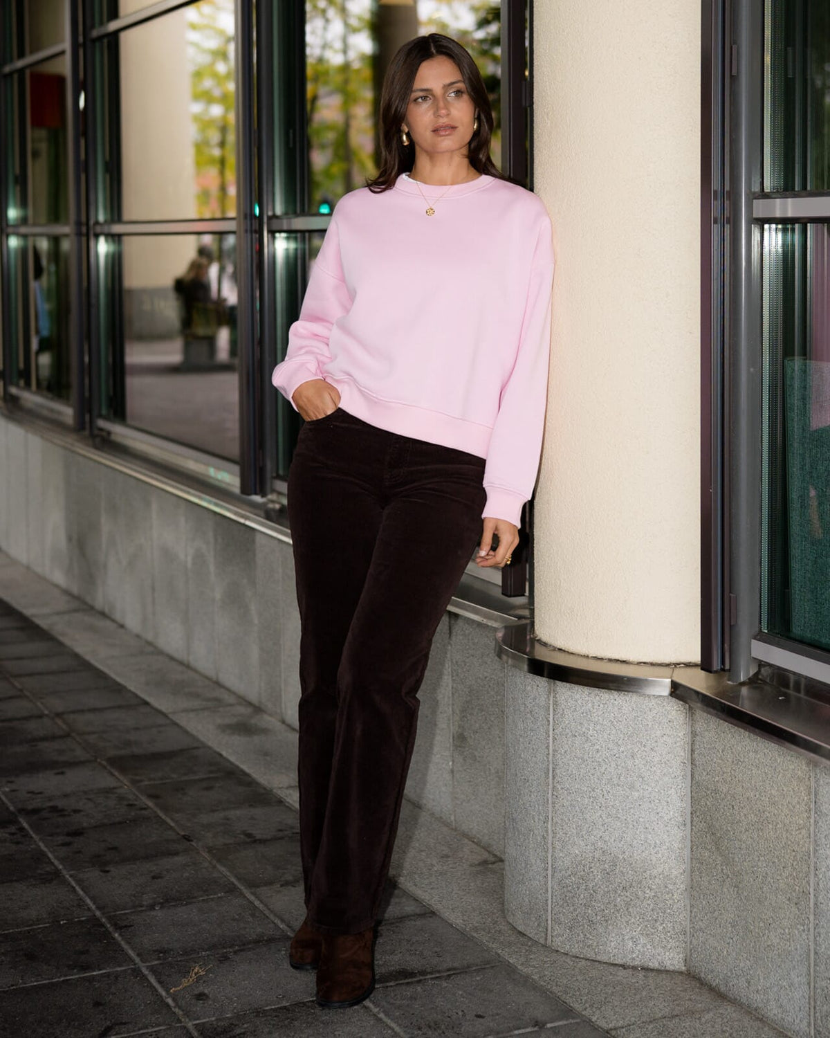 FLOYD Collegegenser Dalila - Lt Pink