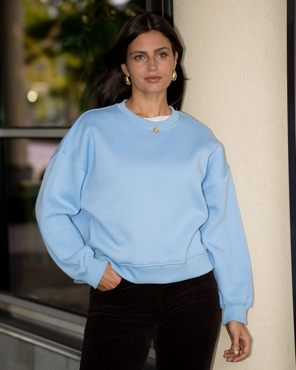 FLOYD Collegegenser Dalila - Light Blue