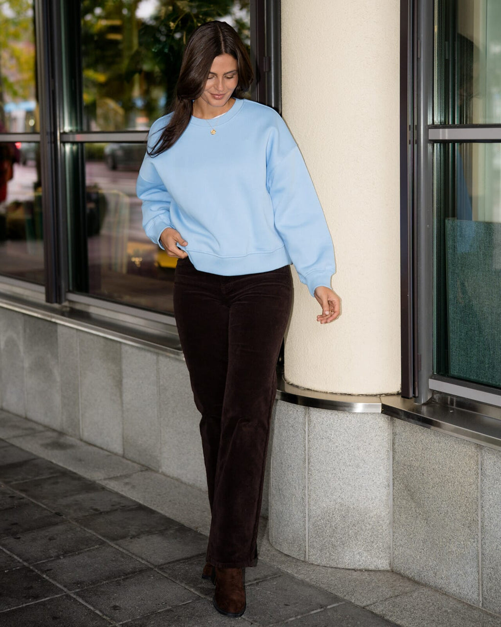 FLOYD Collegegenser Dalila - Light Blue