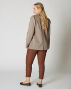 FLOYD Bukse Geany Uni Bengalina - Brown