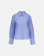 FLOYD Skjorte Clara Stripe - Moonlight Blue