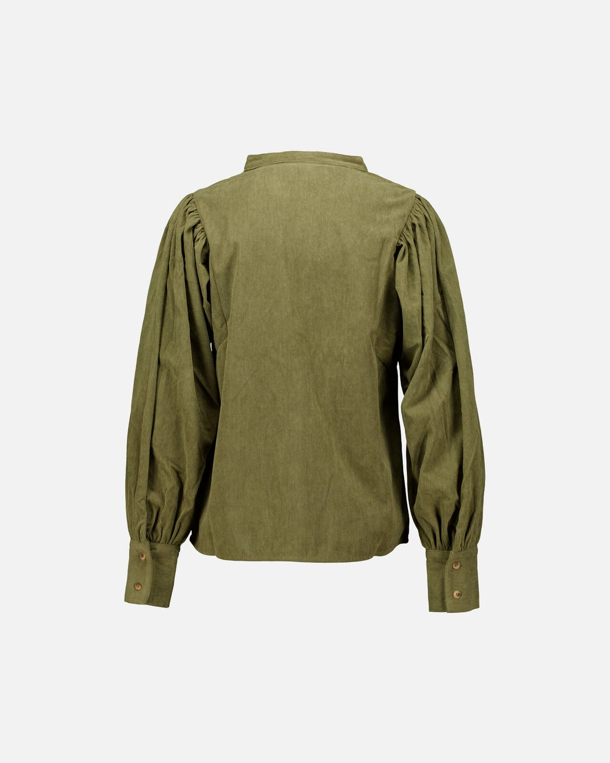 FLOYD Skjorte Abbi Cord - Mossy Green