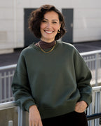 FLOYD Collegegenser Dalila - Mossy Green