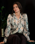 FLOYD Bluse Olivia Ines - Mossy Green