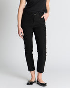 FLOYD Stretchbukse Nilie 180A - Black