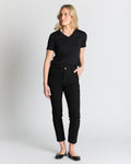 FLOYD Stretchbukse Nilie 180A - Black