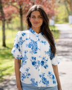 FLOYD Bluse Marabella Miva - Offwhite