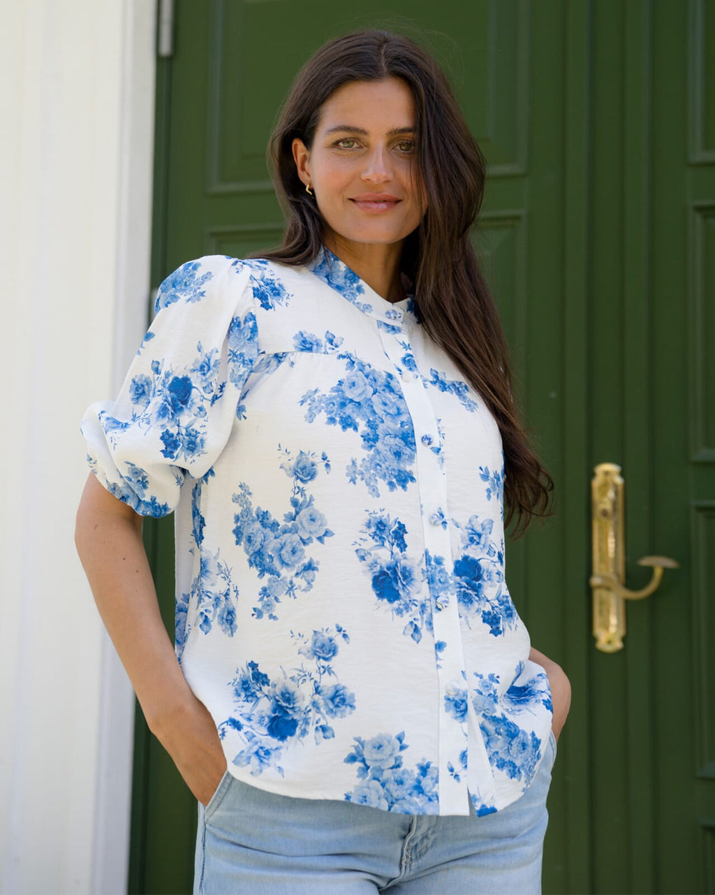 FLOYD Bluse Marabella Miva - Offwhite
