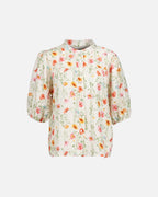 FLOYD Topp Marabella Wildflower - Offwhite/ Mixcolor