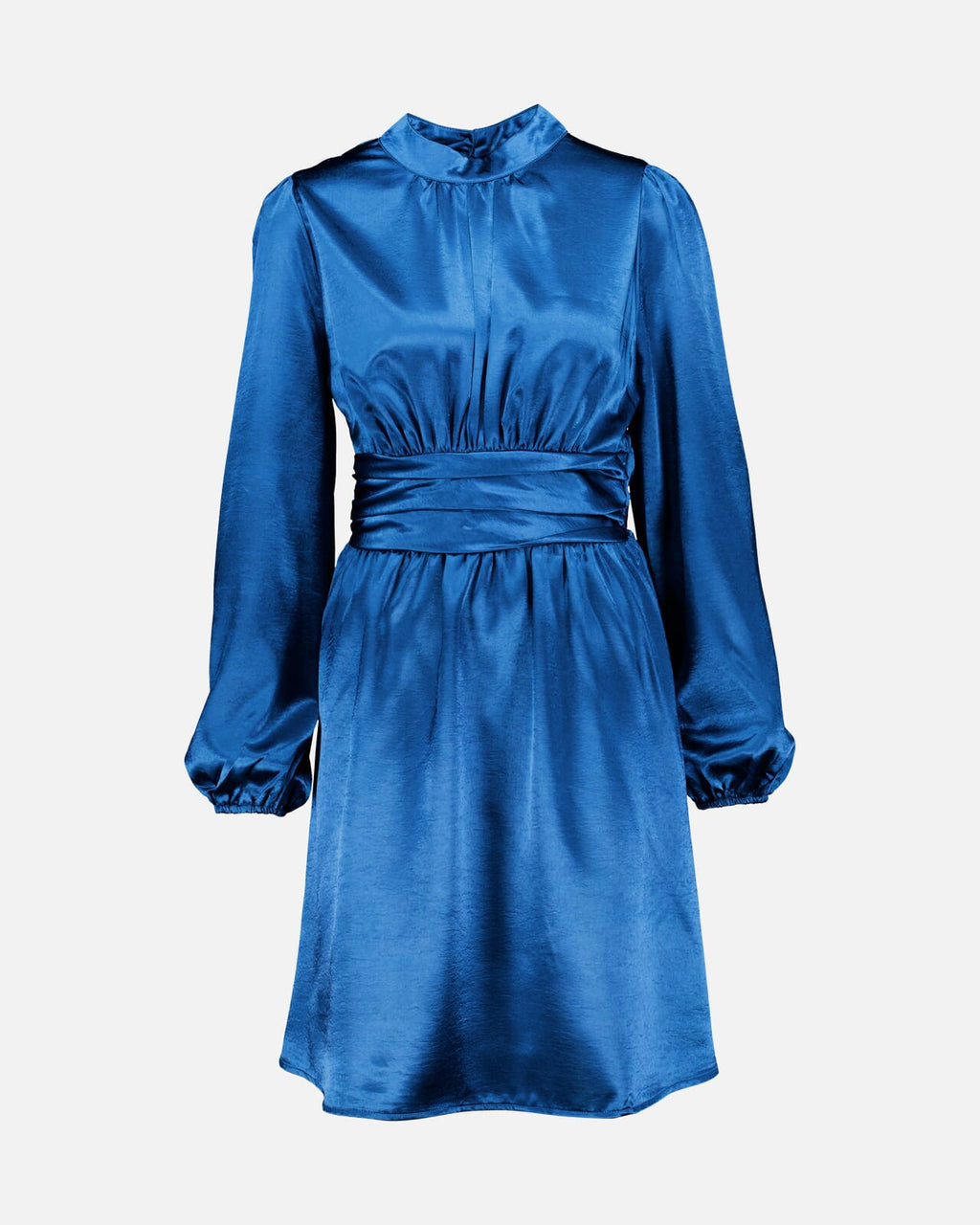 FLOYD Kjole Aliba Heavy Satin - Petrol