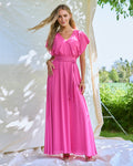 FLOYD Maxikjole Wendy Long Uni - Pink Power