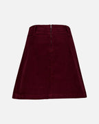 FLOYD Skjørt Annika Cord CC21 - Deep Cherry