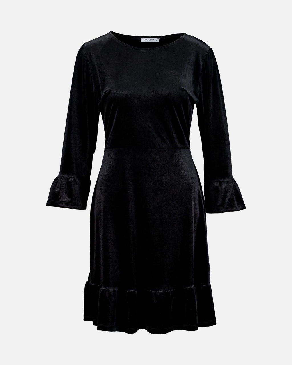 FLOYD Kjole Emilia Velvet - Black