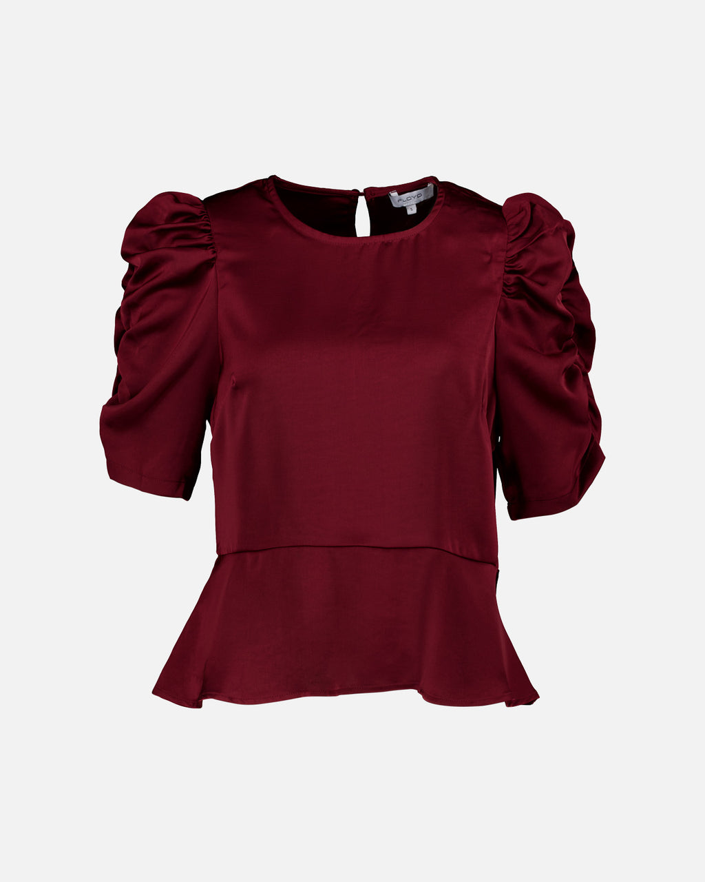 FLOYD Topp Bella Satin - Bordeaux