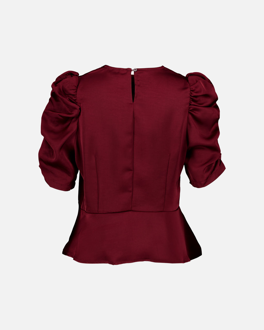 FLOYD Topp Bella Satin - Bordeaux