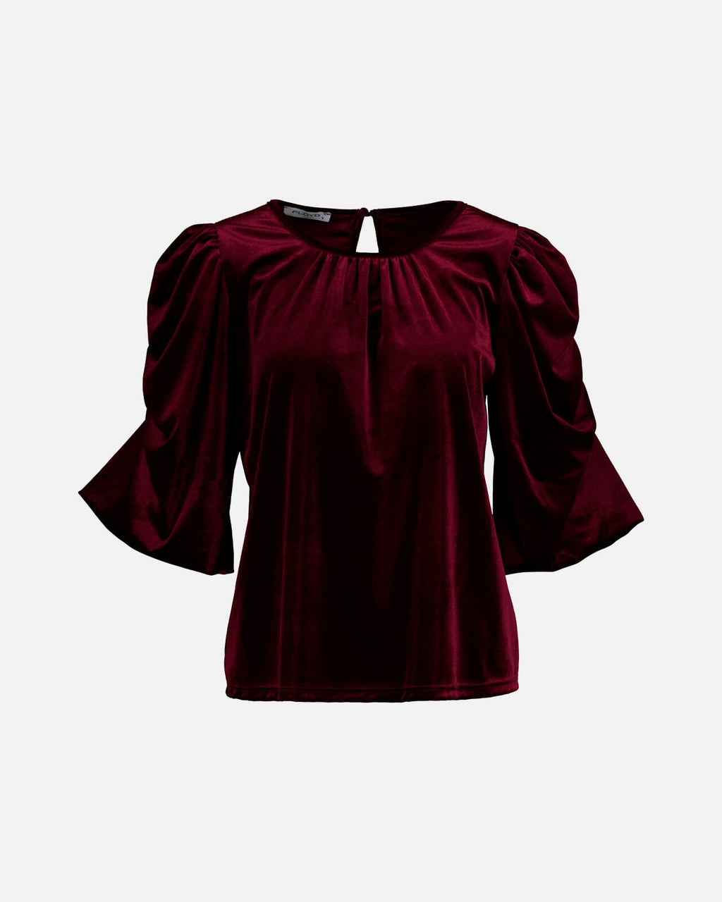 FLOYD Topp Mindy Velvet - Bordeaux