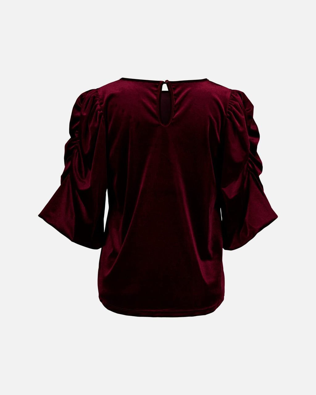 FLOYD Topp Mindy Velvet - Bordeaux