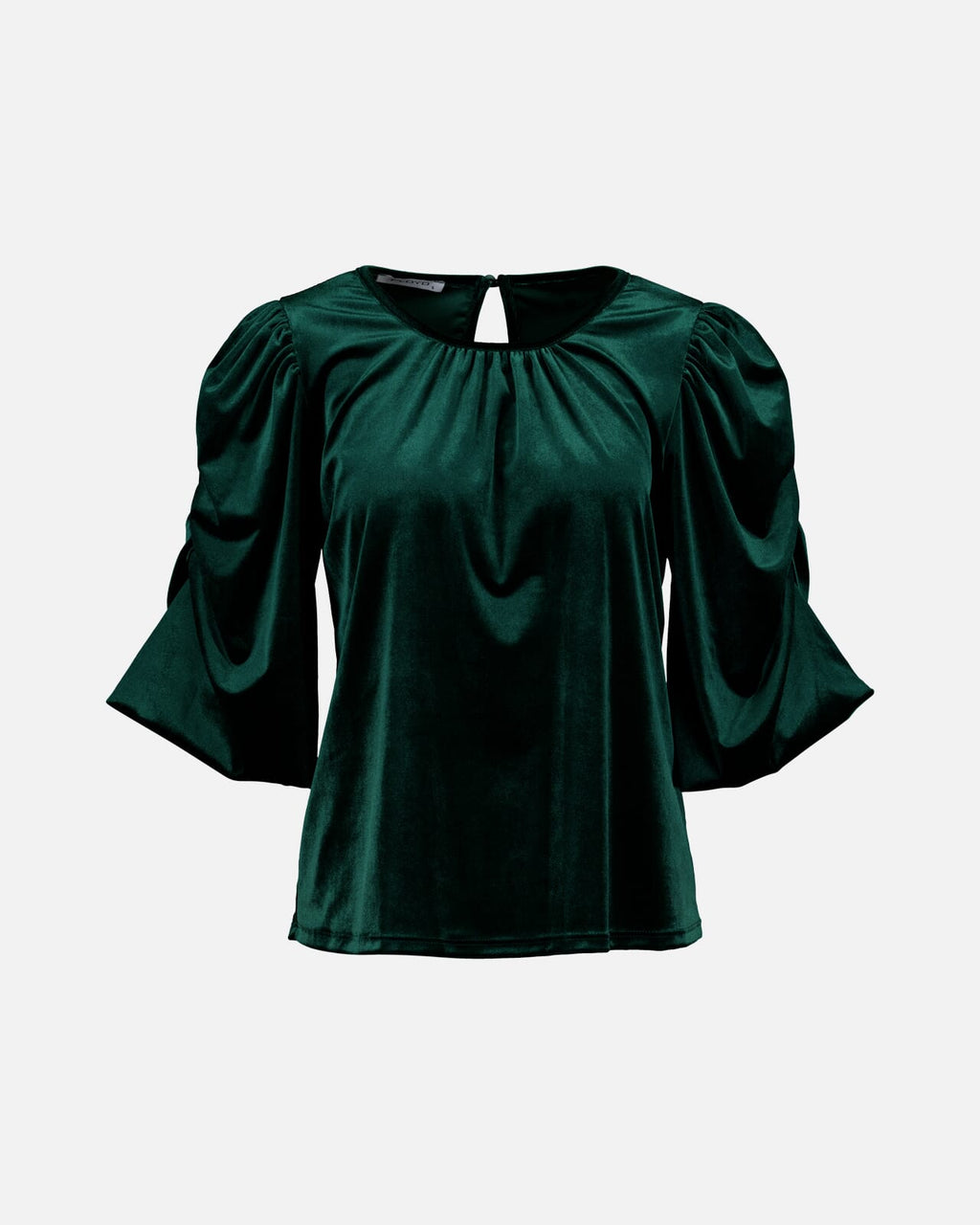 FLOYD Topp Mindy Velvet - Dark Green