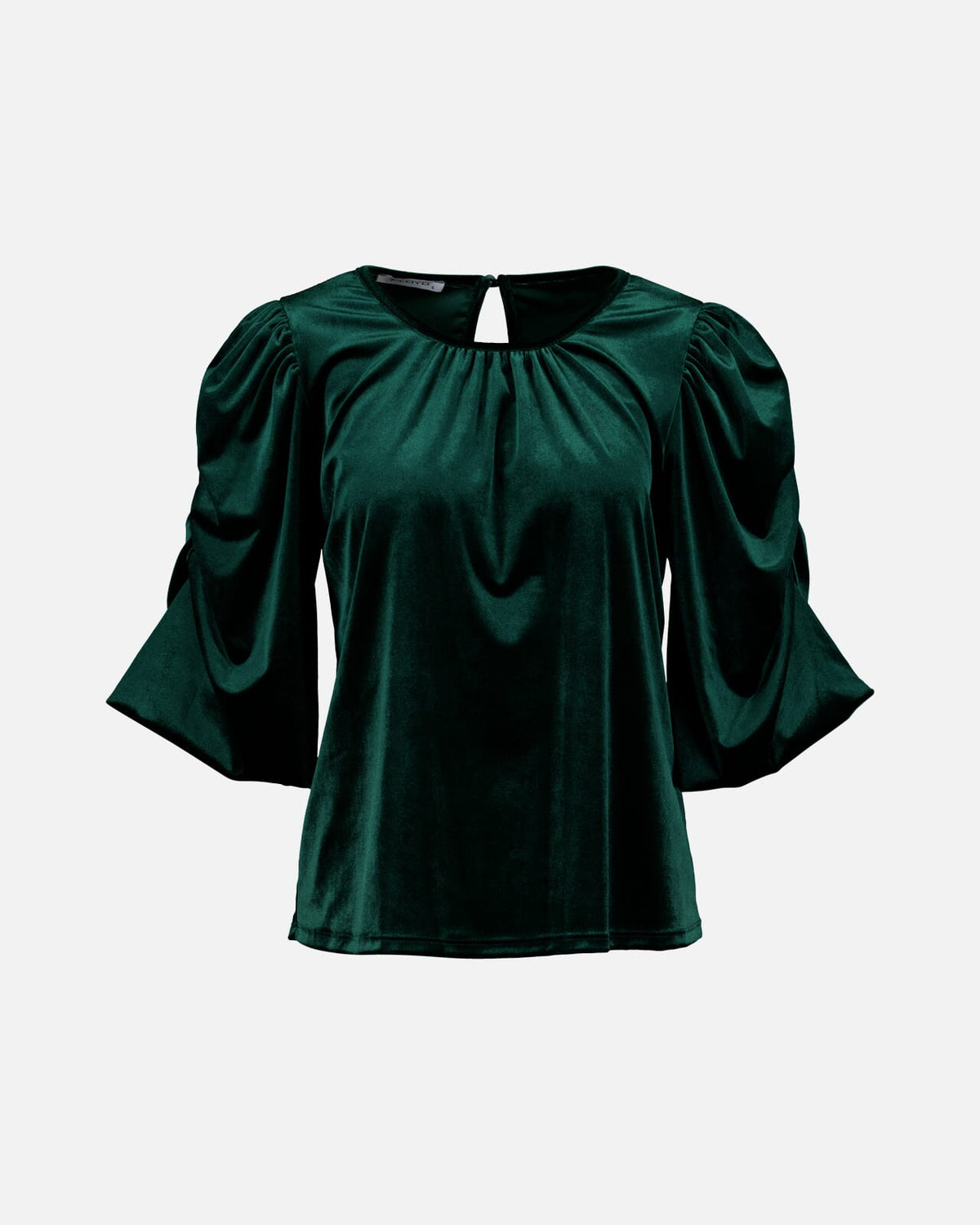 FLOYD Topp Mindy Velvet - Dark Green