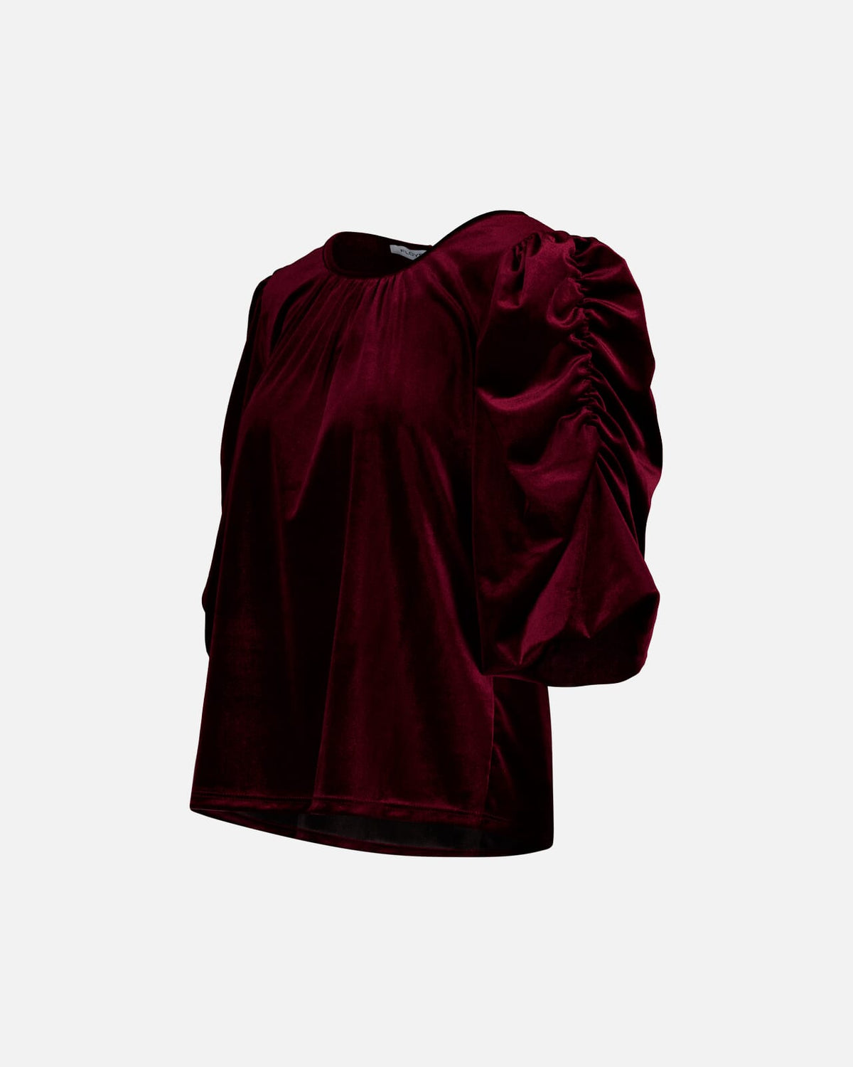 FLOYD Topp Mindy Velvet - Bordeaux