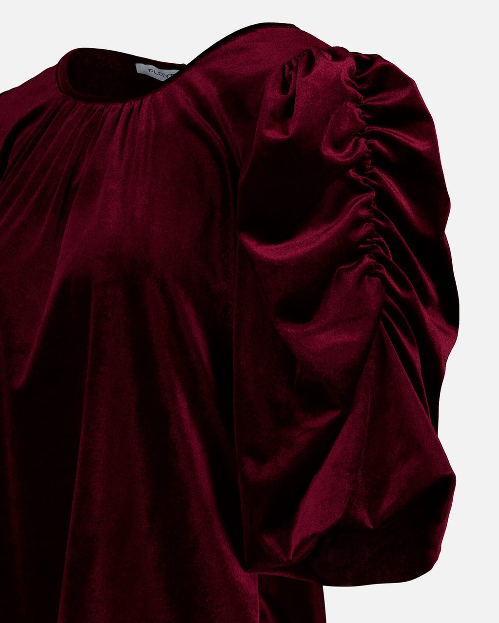 FLOYD Topp Mindy Velvet - Bordeaux