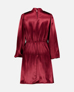 FLOYD Kjole Aliba Heavy Satin - Bordeaux