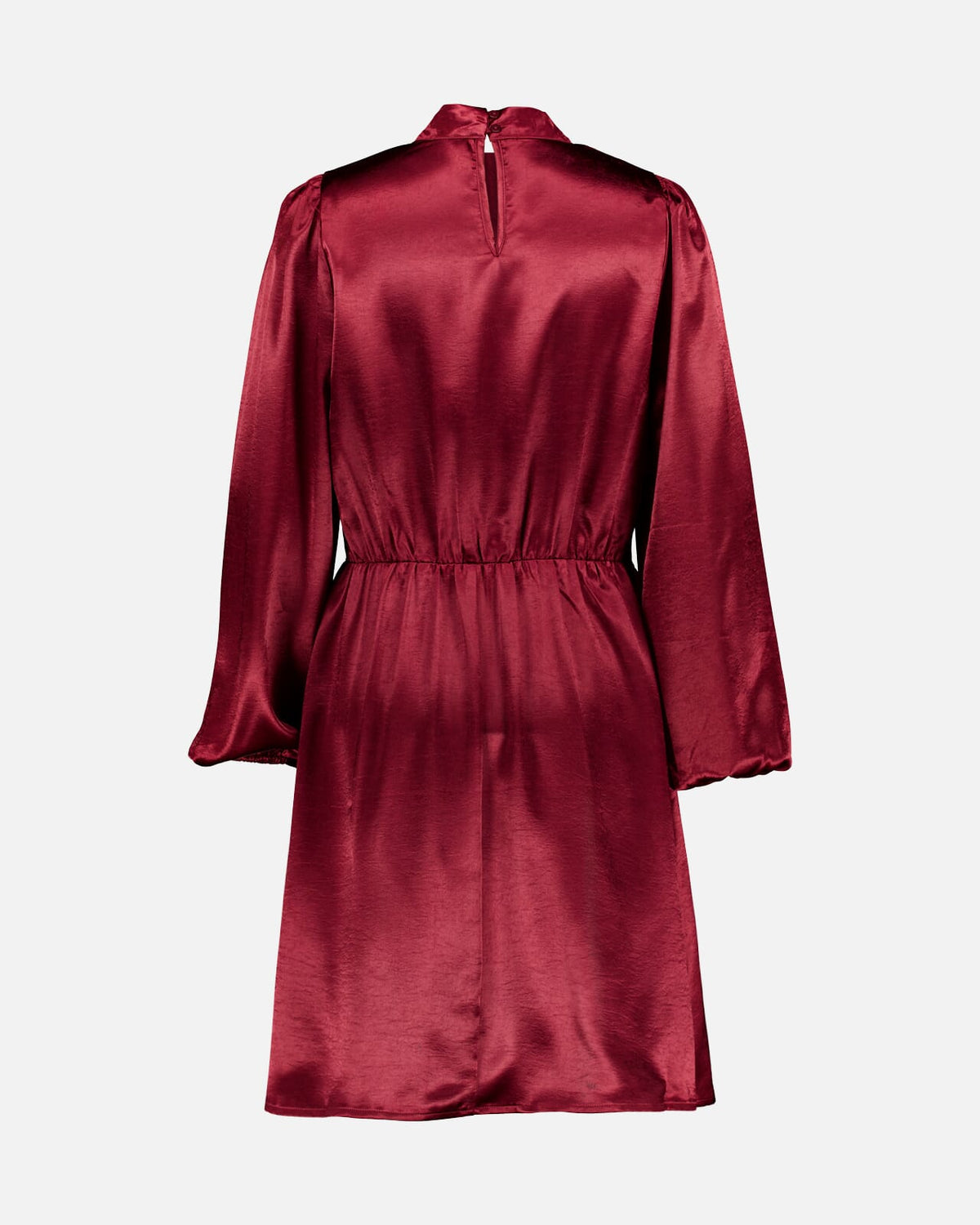 FLOYD Kjole Aliba Heavy Satin - Bordeaux