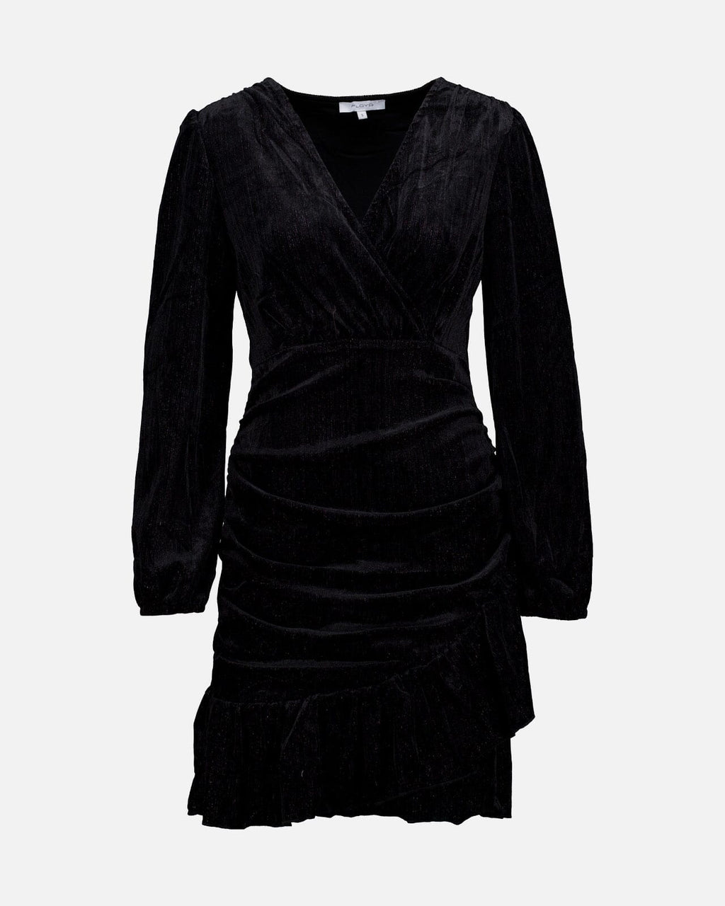 FLOYD Kjole Alyssa Stripe - Black