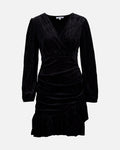 FLOYD Kjole Alyssa Stripe - Black