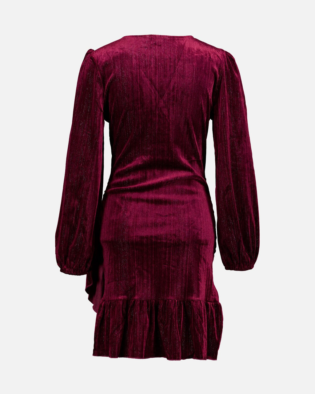 FLOYD Kjole Alyssa Stripe - Bordeaux