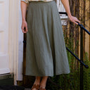 Linskjørt Romina Midi