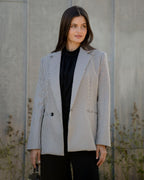 FLOYD Blazer Ixi Pepita - Black/ White