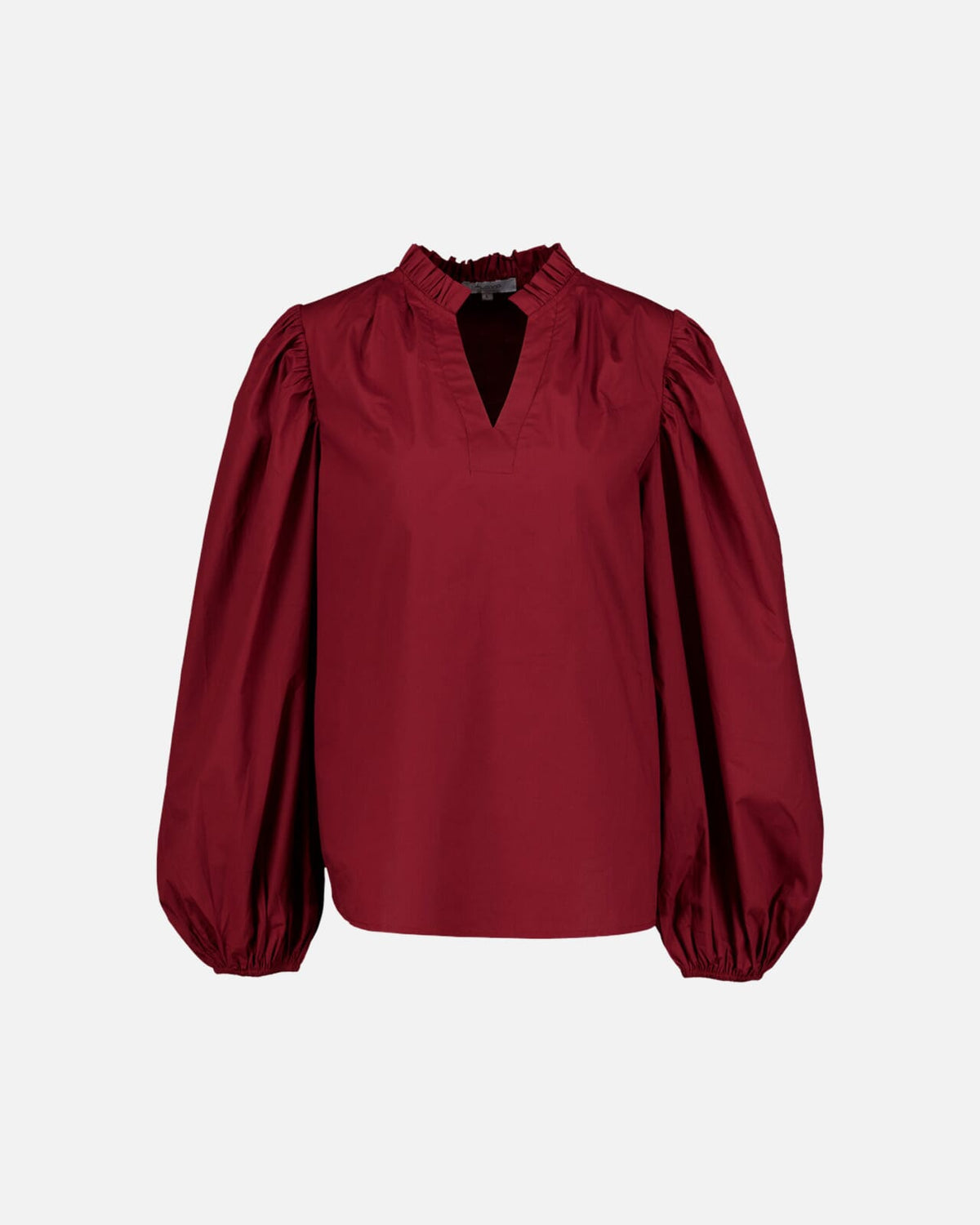 FLOYD Bluse Fria Uni - Bordeaux