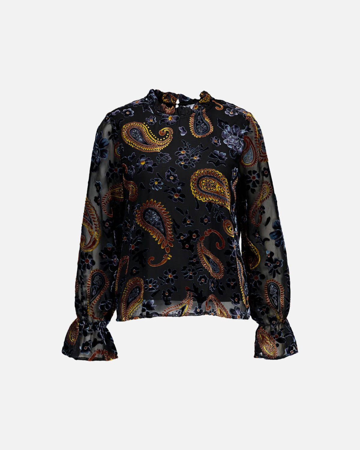 FLOYD Bluse Phoeny Paisley - Black