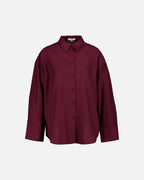 FLOYD Skjorte Bibi Oxford - Bordeaux
