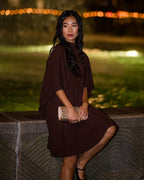 FLOYD Kjole Ophelia Uni - Chocolate